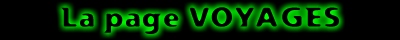 La page VOYAGES